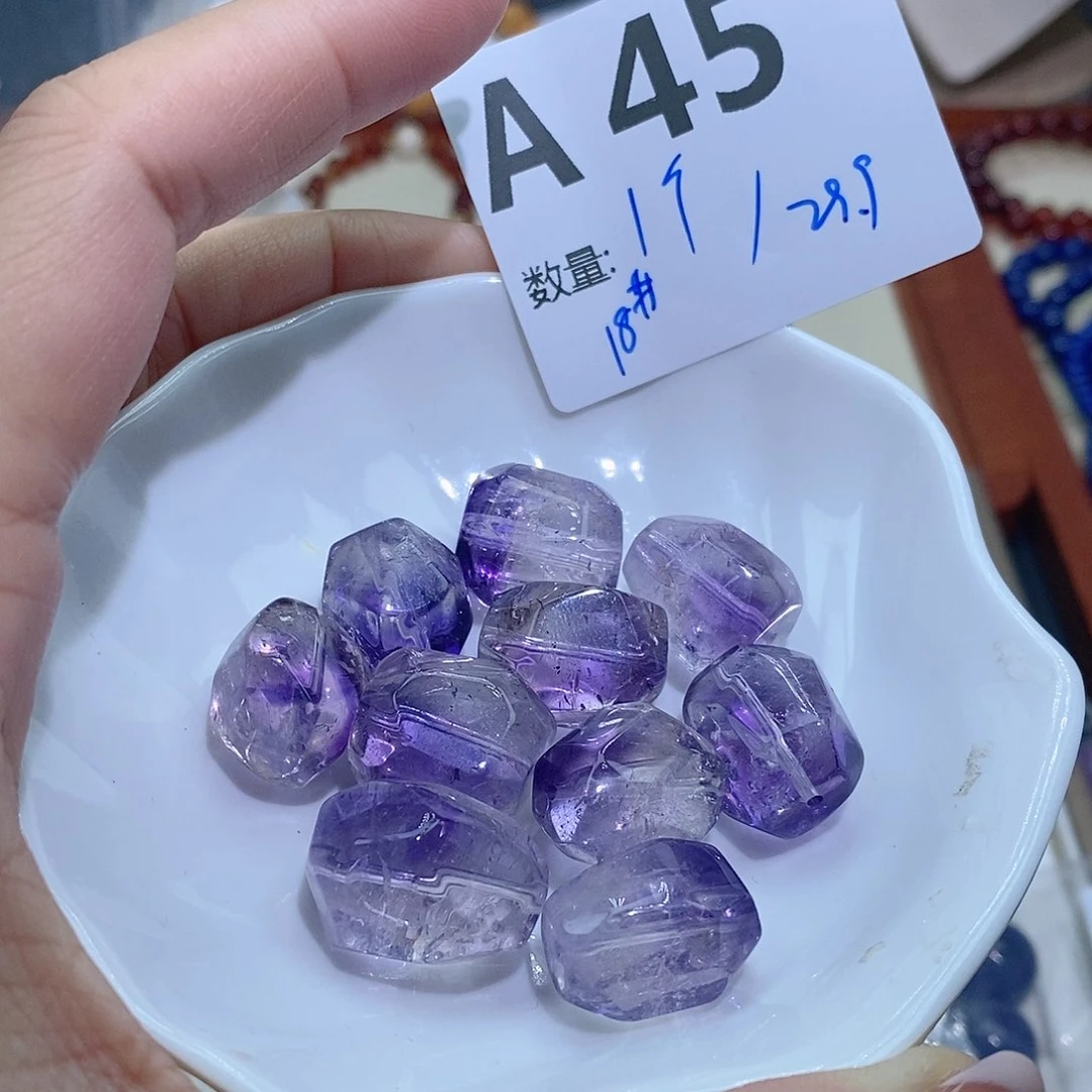 水晶珠宝半成品未镶嵌A45