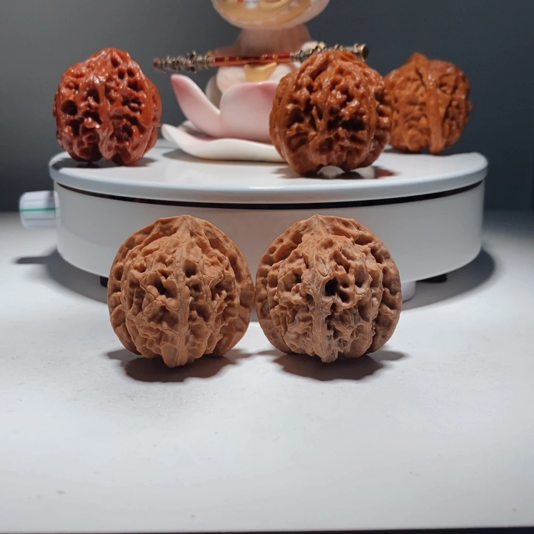 文玩核桃吊坠  750号-逸捻橙皮苹果园-38.5尺寸