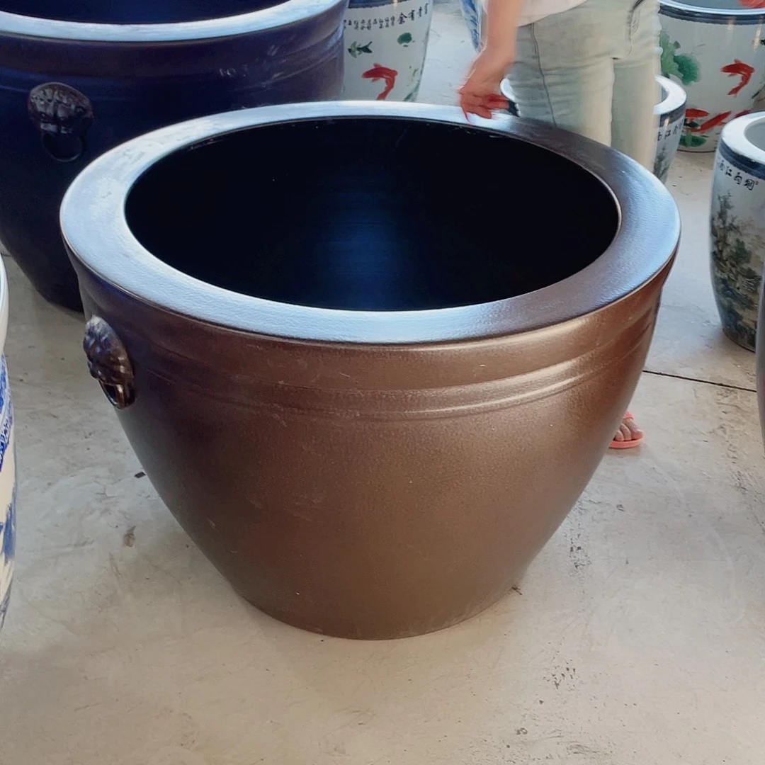 缸瓷器90高度62瓷器瓷器