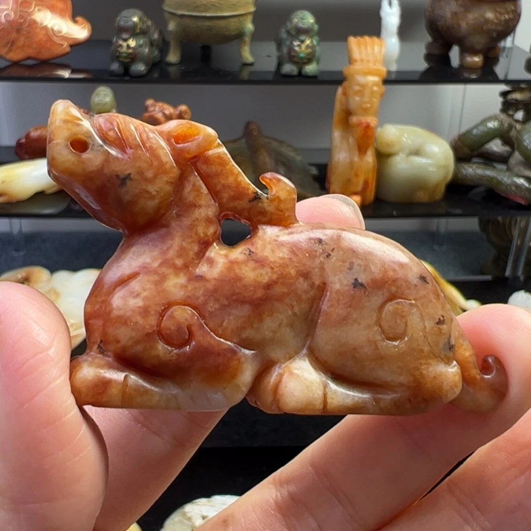 和田玉（糖玉）未镶嵌挂件