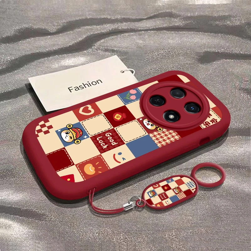 格子平安喜乐适用华为Hi畅享70Pro手机壳BAL一AN20保护套5G智选新