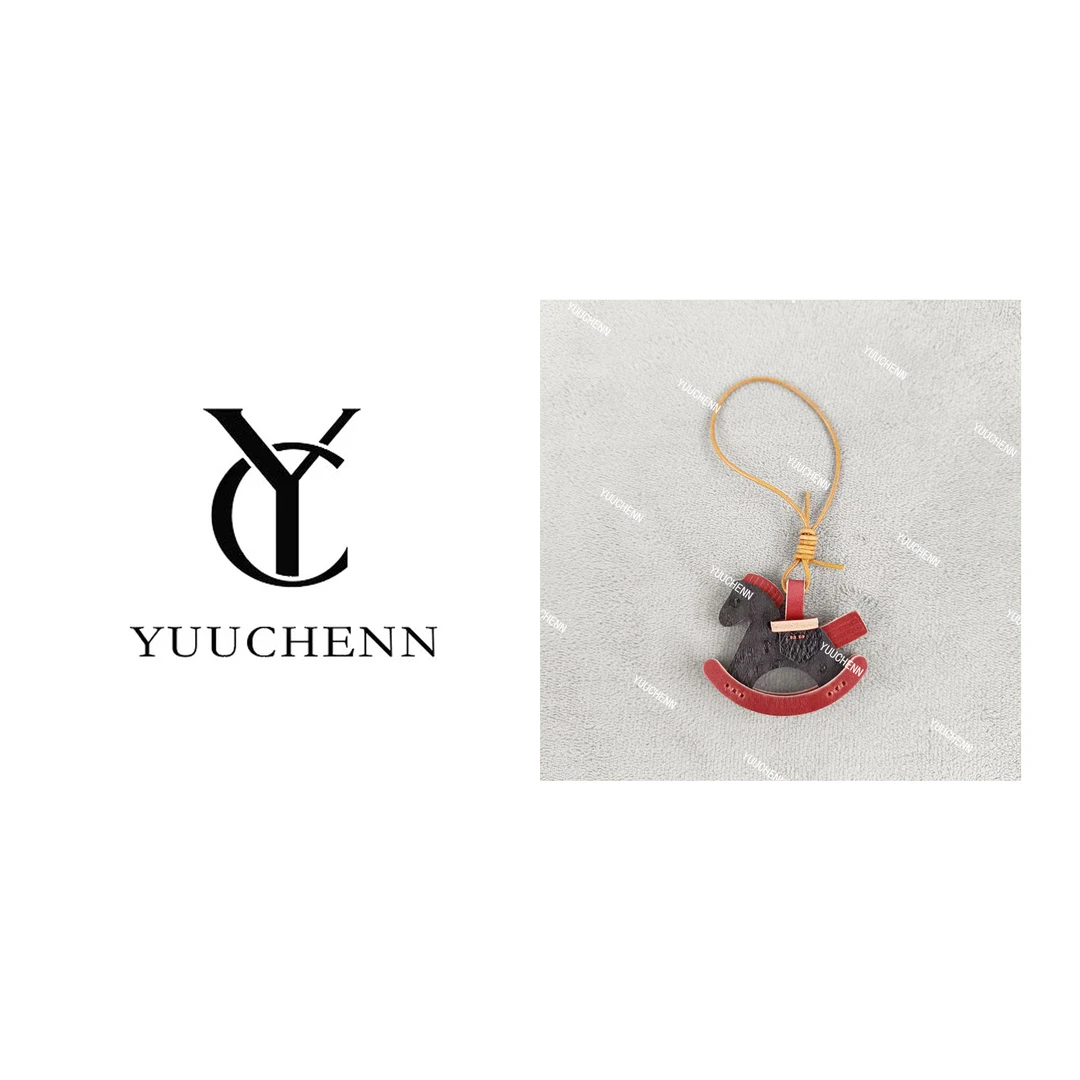 YUUCHENN/原创设计真皮包挂件HH4840