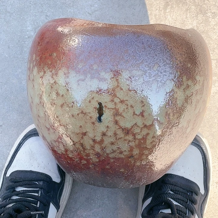 紫砂花盆瑕疵20.22花盆