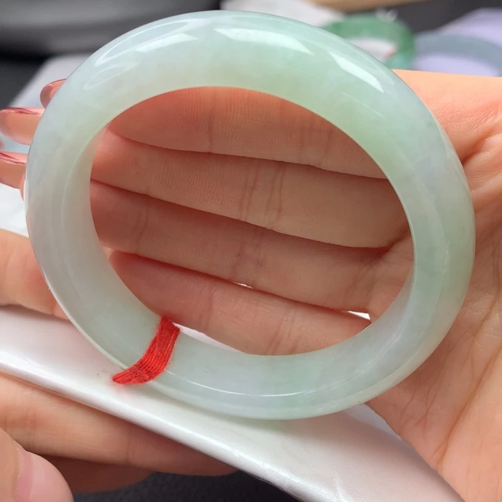 翡翠手镯未镶嵌59正圈