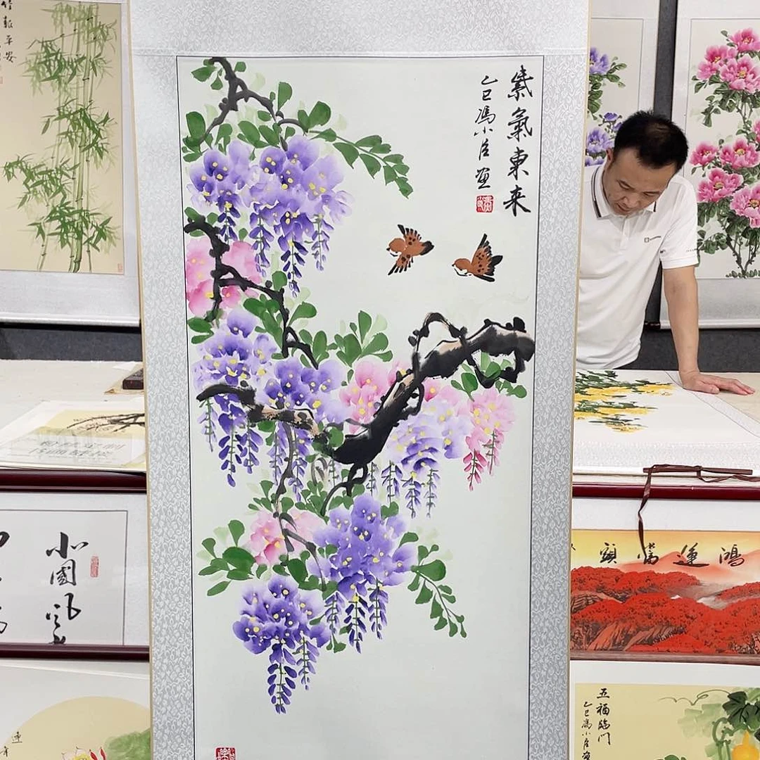 国画手绘作品手绘作品