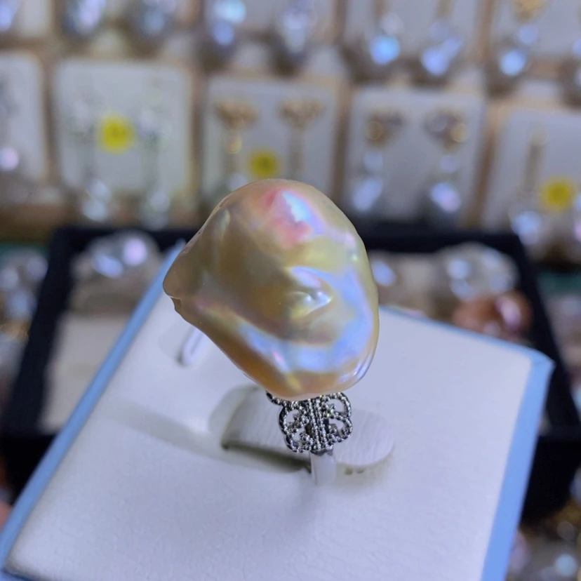 【闪购商品】淡水珍珠天然淡水珍珠合金