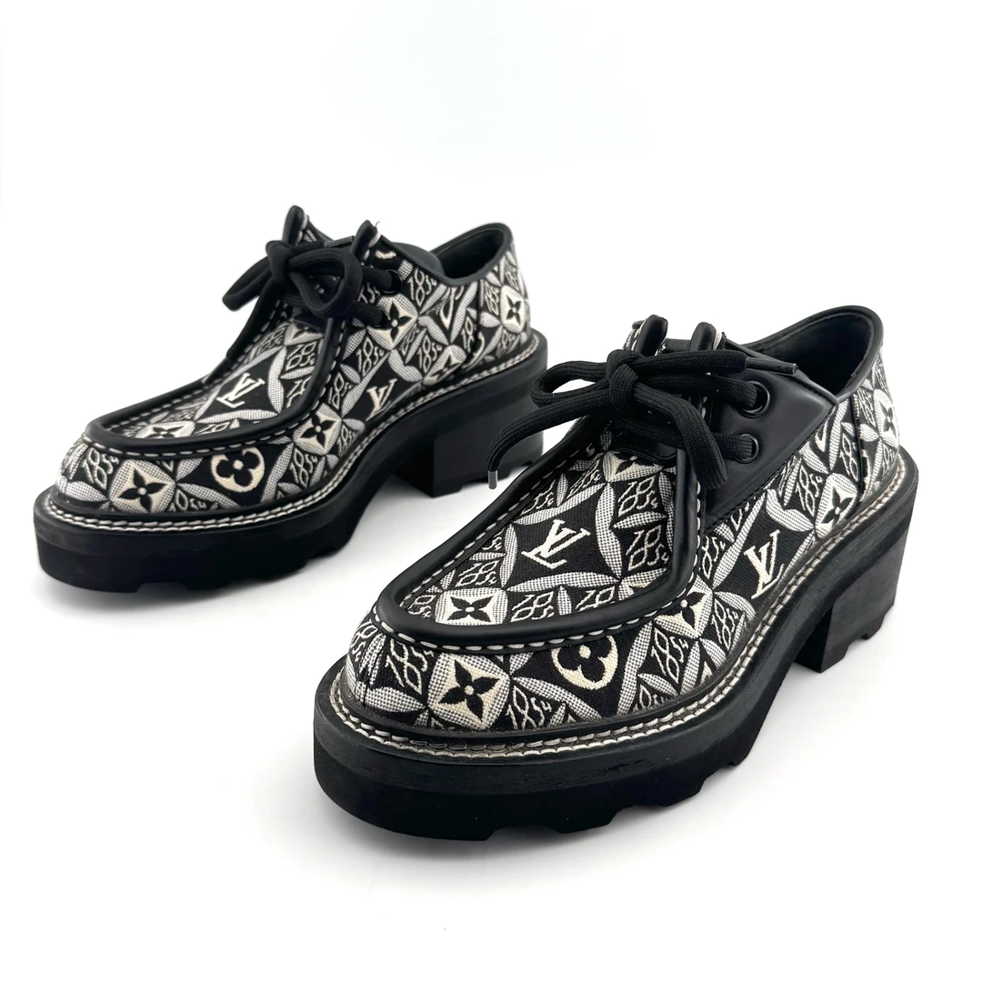 未使用 LouisVuitton/路易威登 威 37码 全新 乐福鞋 D0242