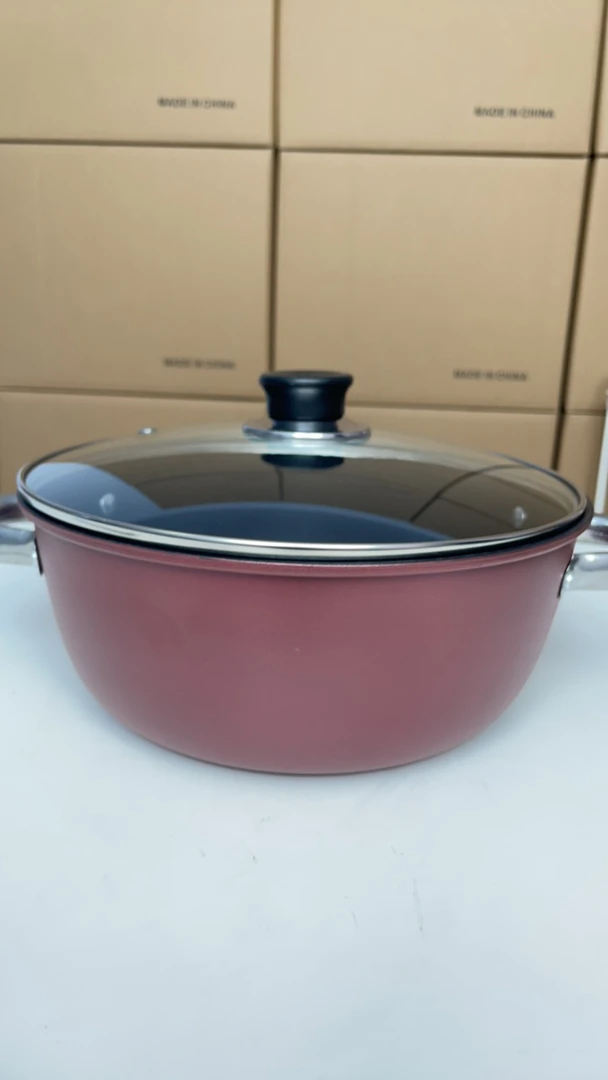 双耳家用加厚不粘锅