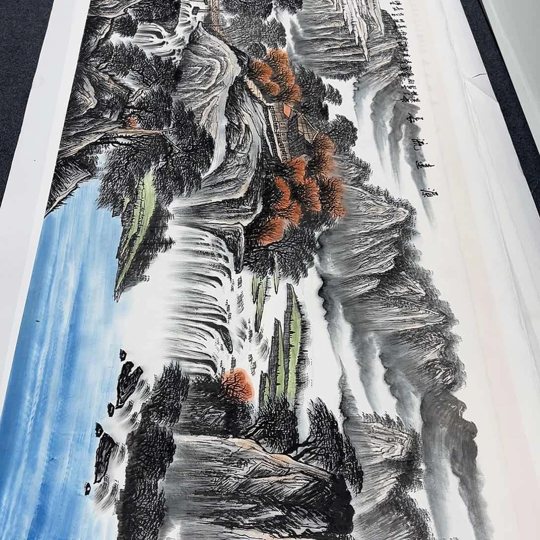 国画小*猫宣纸国画纯手绘作品