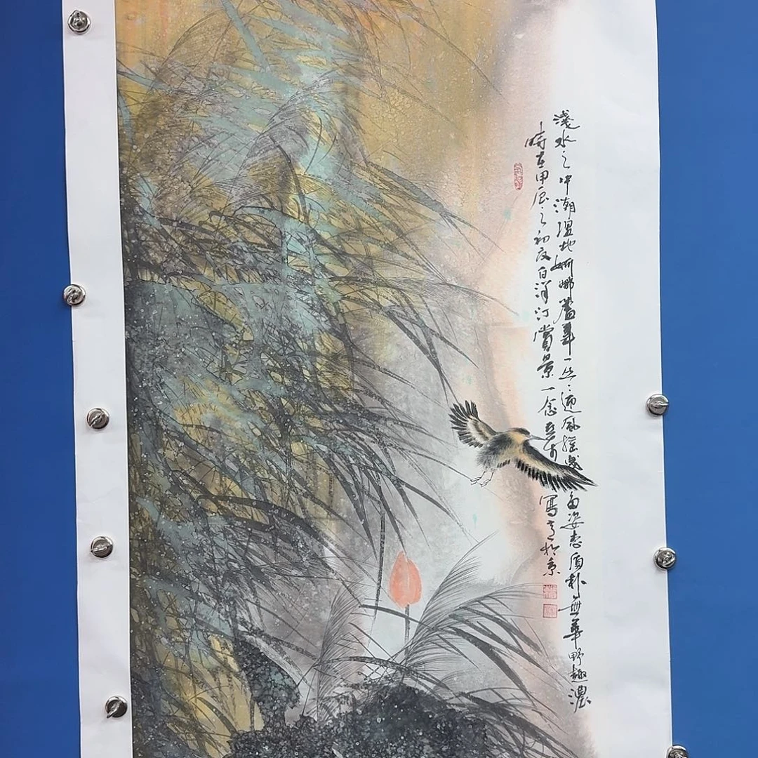 国画多次参加国内外大型展览交流