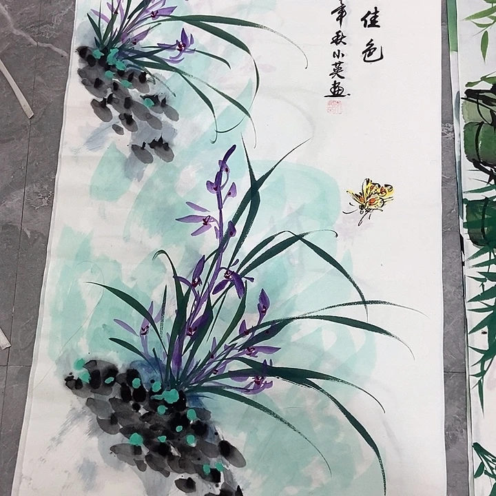 小周画廊的直播间