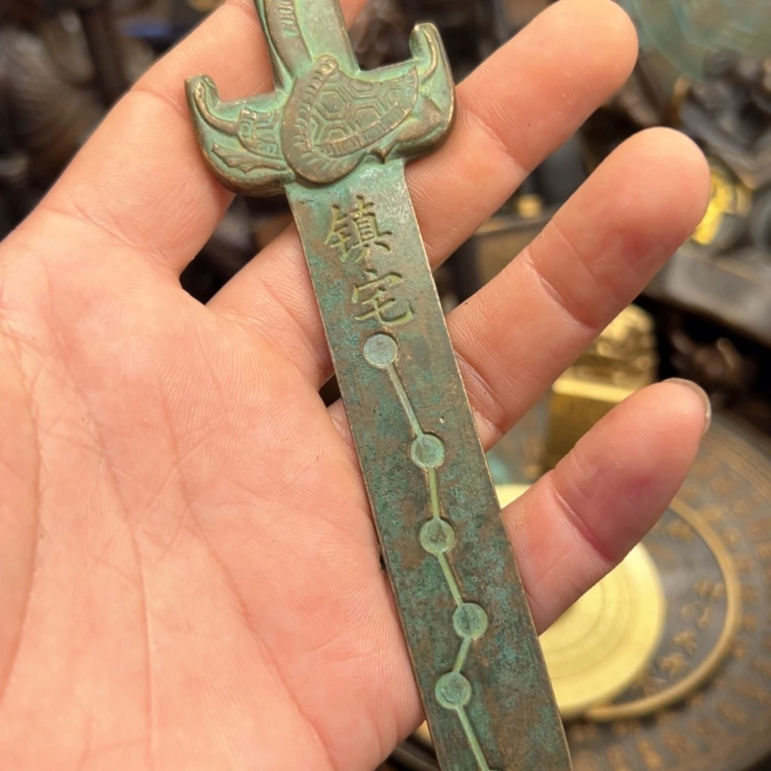 铜摆件欢迎欢迎你