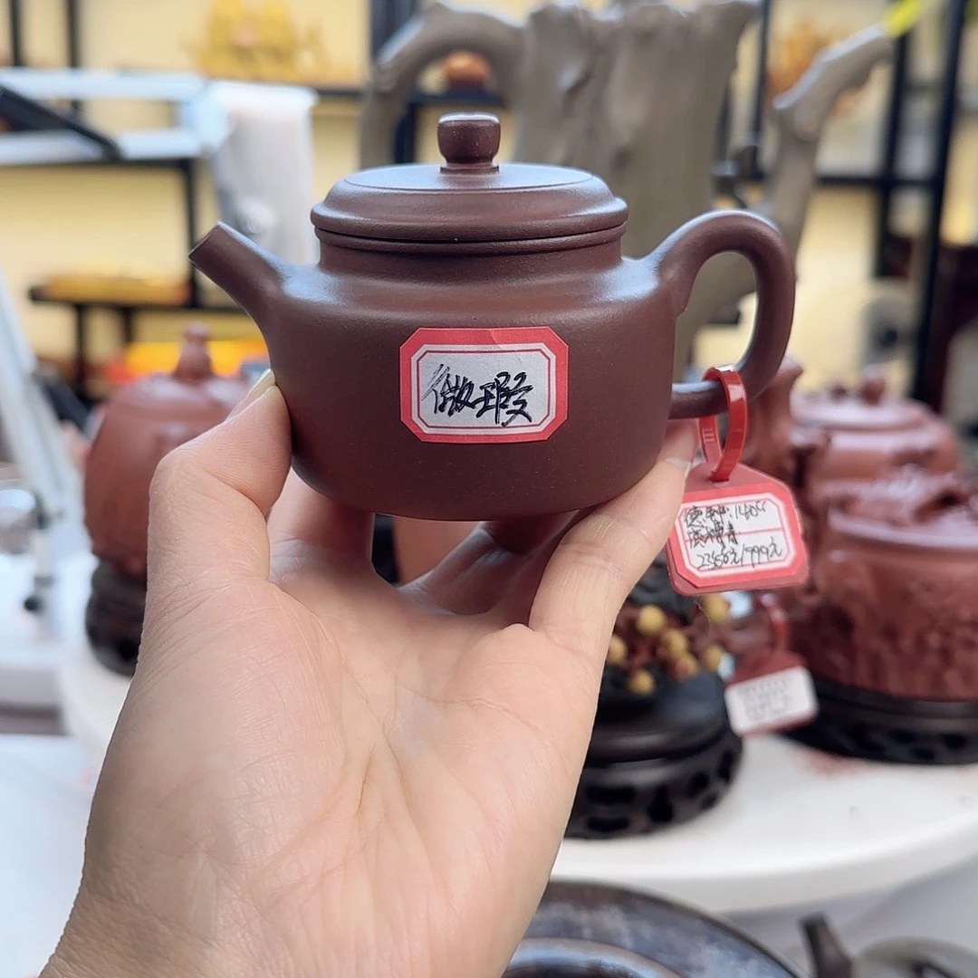 紫砂茶壶-*友高工王林仙作品