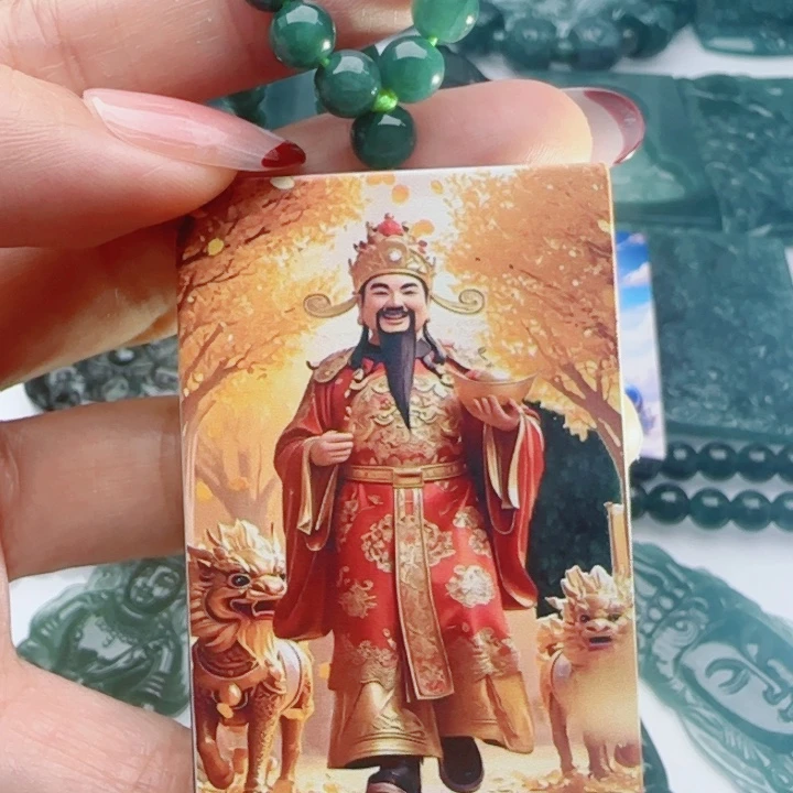 翡翠未镶嵌颈饰多样性发货天然A货翡翠