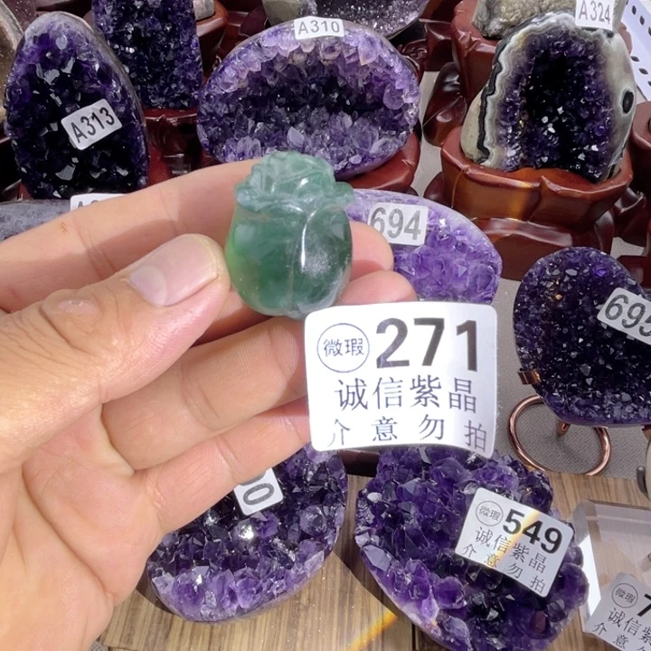 未镶嵌大型摆件（非配饰）紫晶