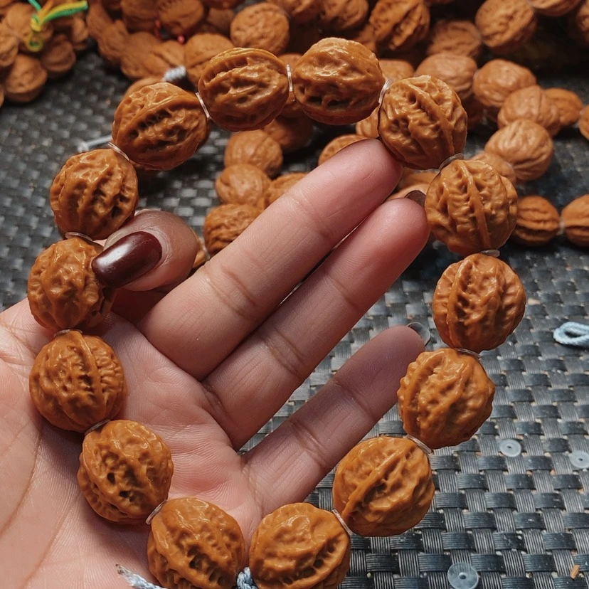 【闪购商品】文玩核桃吊坠訫****⁷粗筋八棱