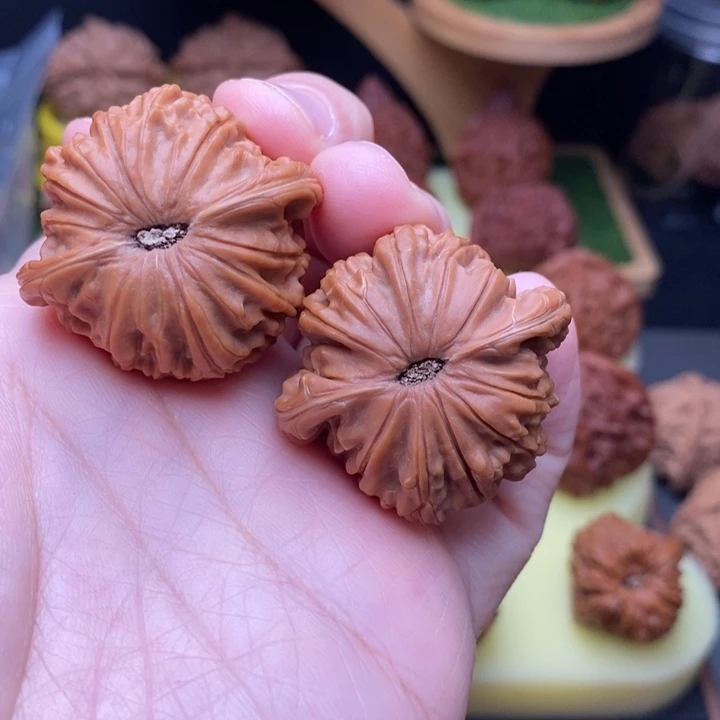 把件文玩核桃糊*$磨盘37