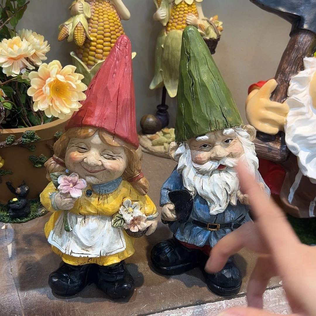花园摆件红红火火