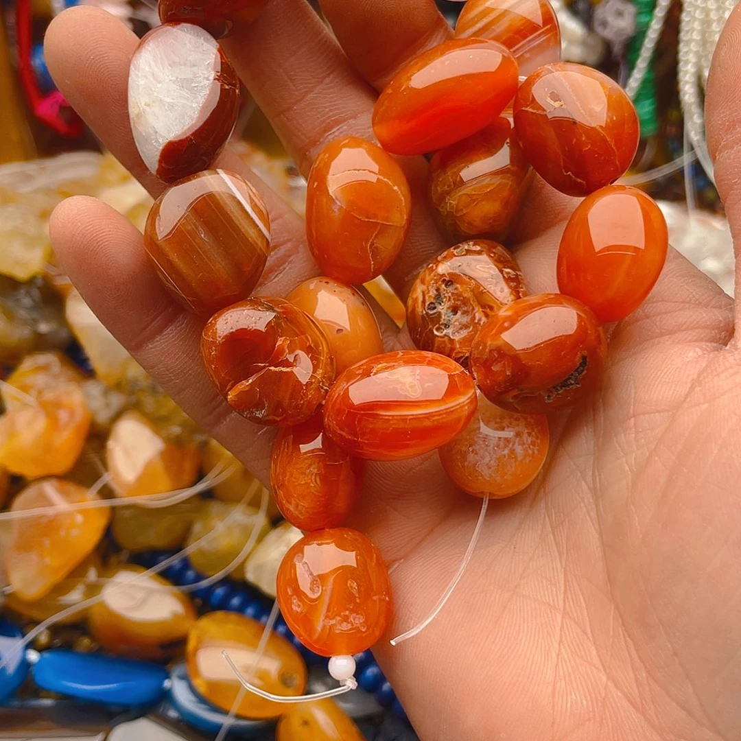 玛瑙/玉髓珠宝半成品未镶嵌玛瑙1条随行