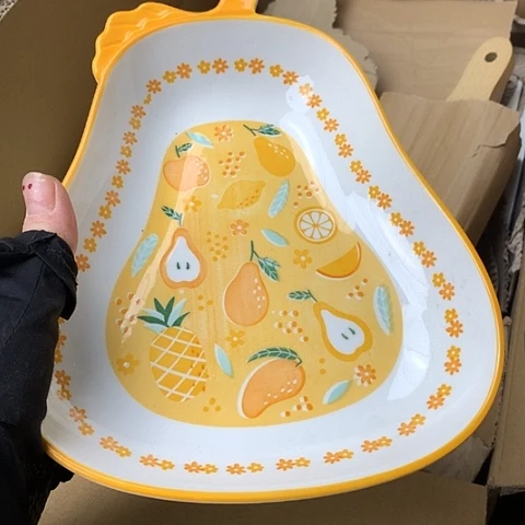 盘陶瓷制品满25拼单发货默认微瑕