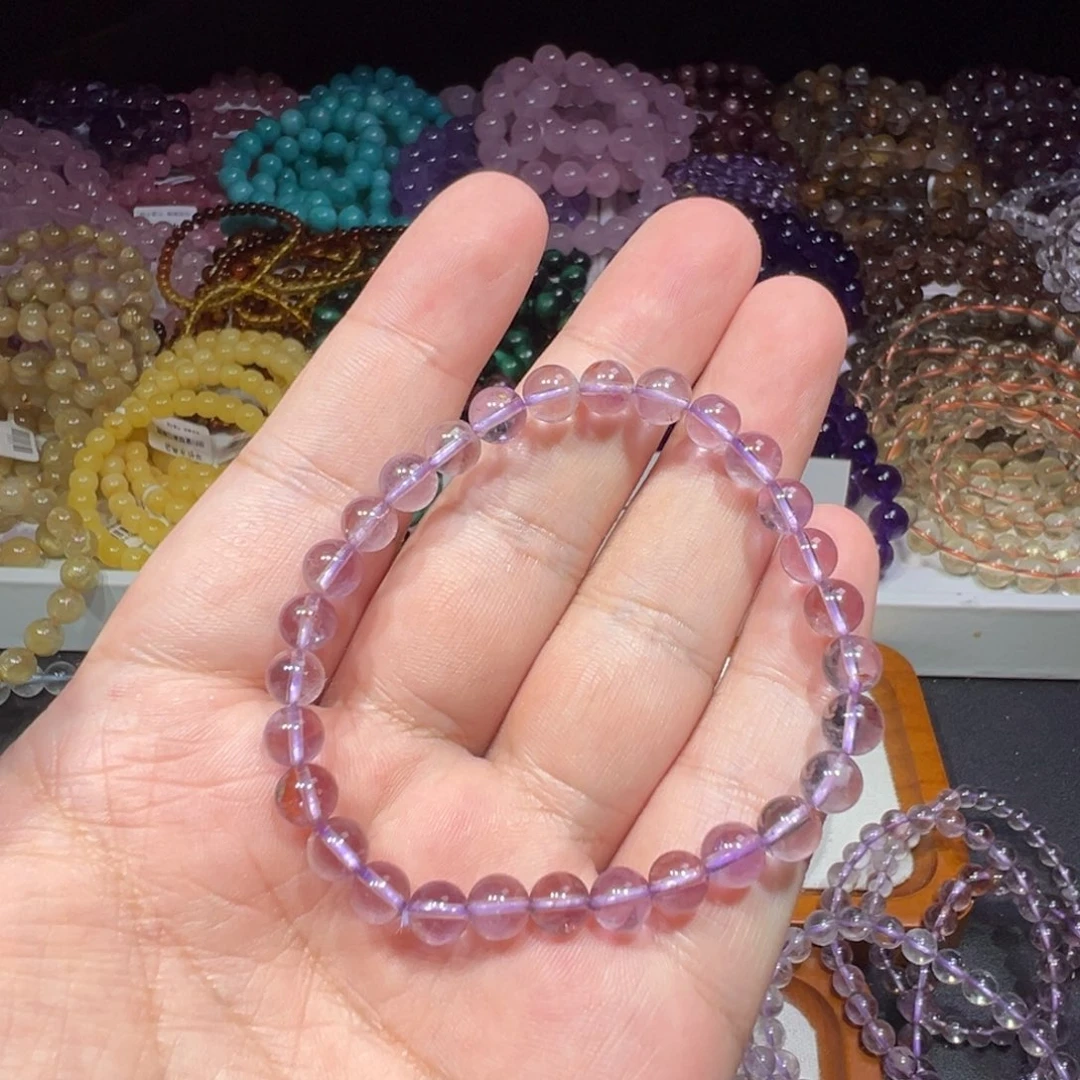 水晶手链未镶嵌多样性