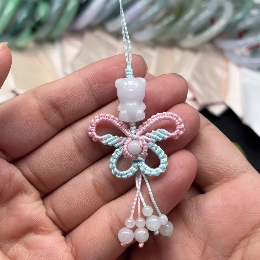 翡翠未镶嵌颈饰天然翡翠A货