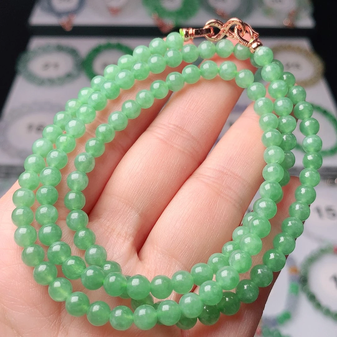 翡翠未镶嵌手链翡翠