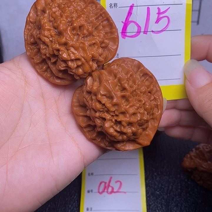 文玩核桃把件615/48官帽