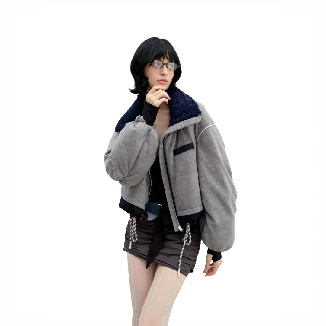 时尚保暖短款羽绒服5059