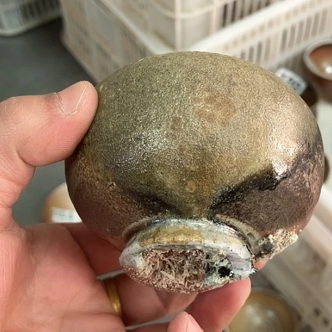 柴烧杯子大放漏优瓷柴烧