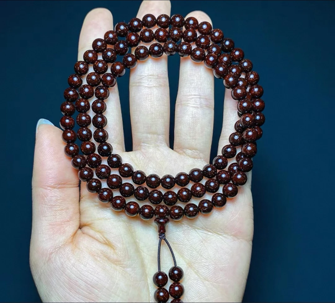 小叶紫檀0.6 手串 108