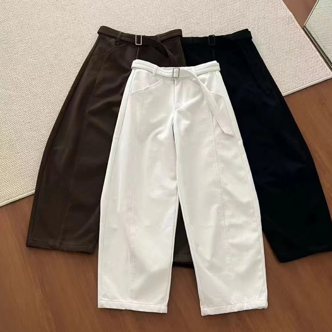 深朴 冬季新款休闲裤 牛仔裤