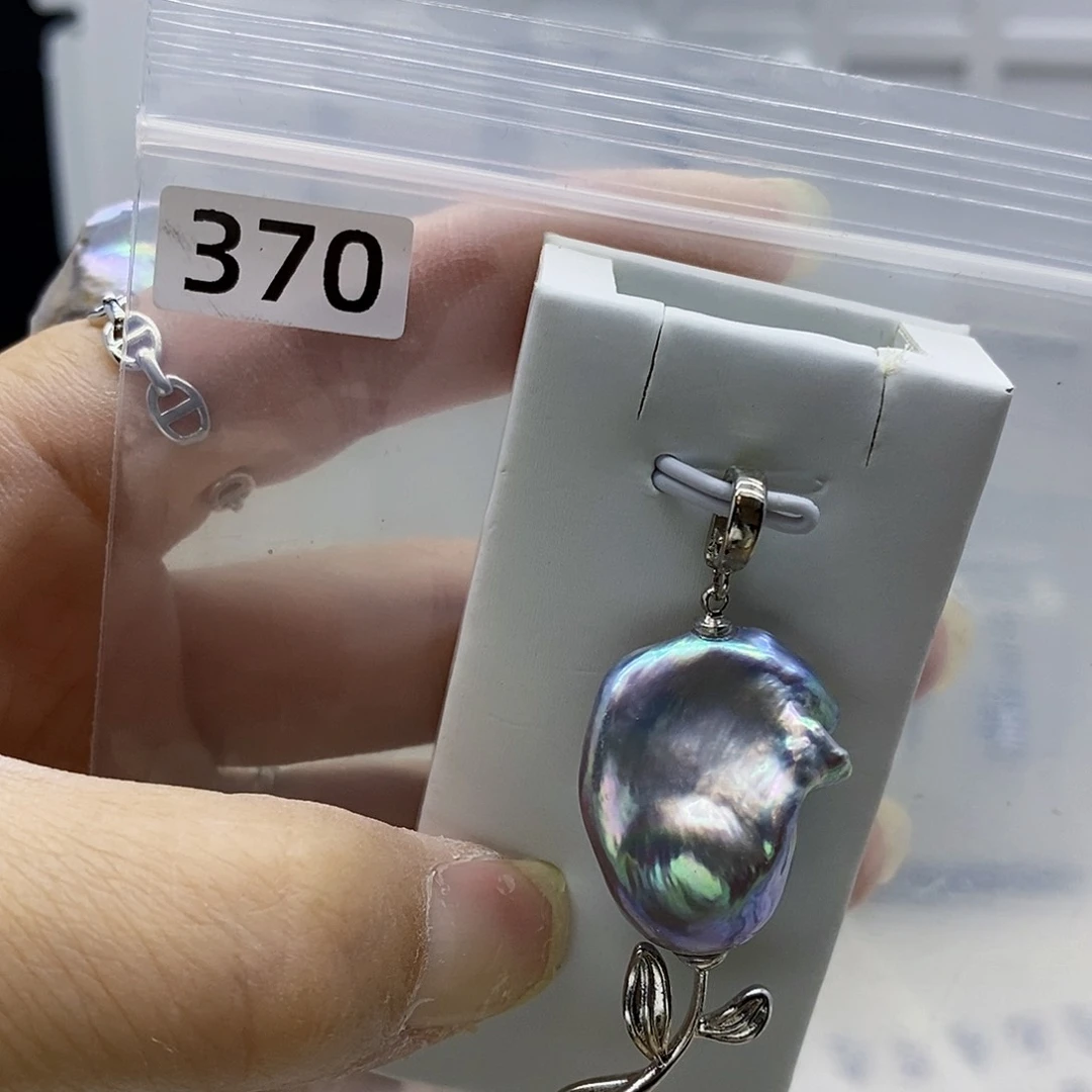 颈饰合金淡水珍珠