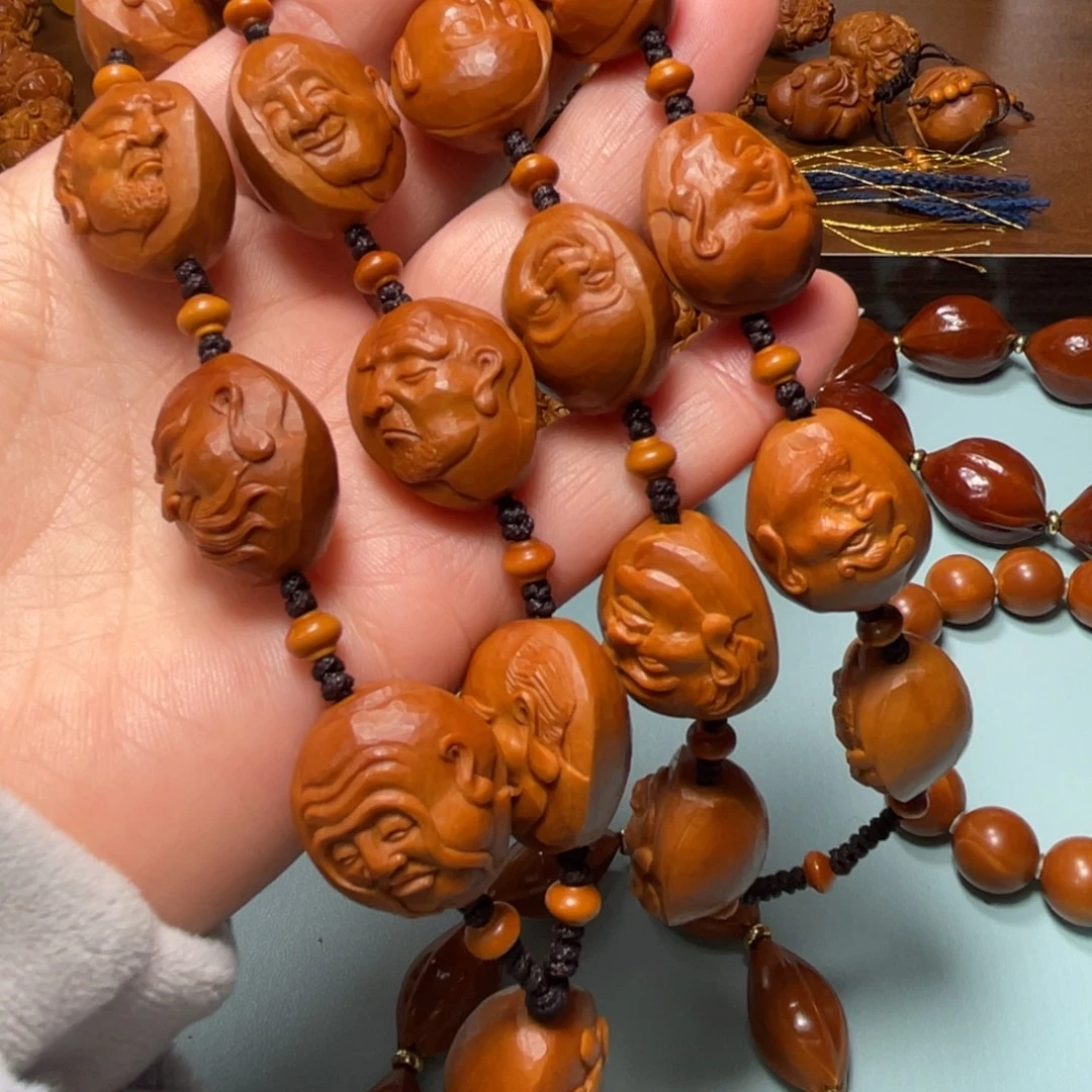 手串/手链橄榄核1.8铁核纯刀铲十八罗汉