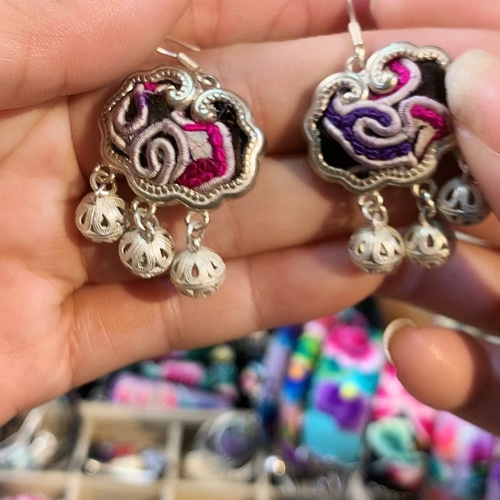 三醋酯纤维耳环耳钉