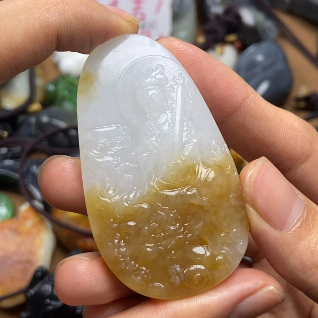 和田玉挂件未镶嵌