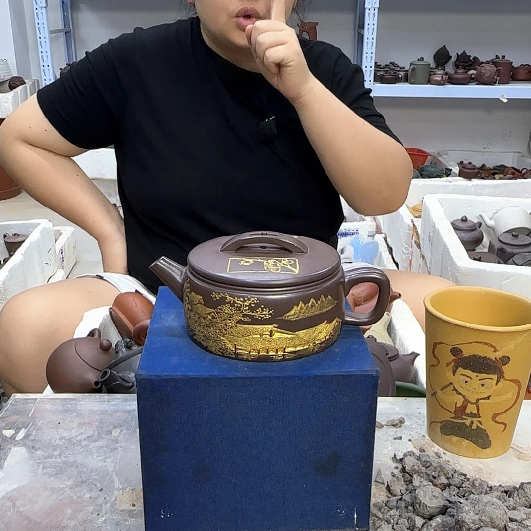 紫砂茶壶宜兴紫砂壶瑕疵处理