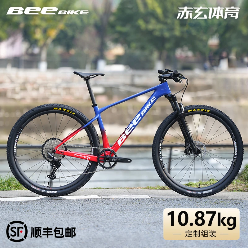 BEEBIKE定制组装10.78公斤碳纤维29寸山地自行车整车避震M6100