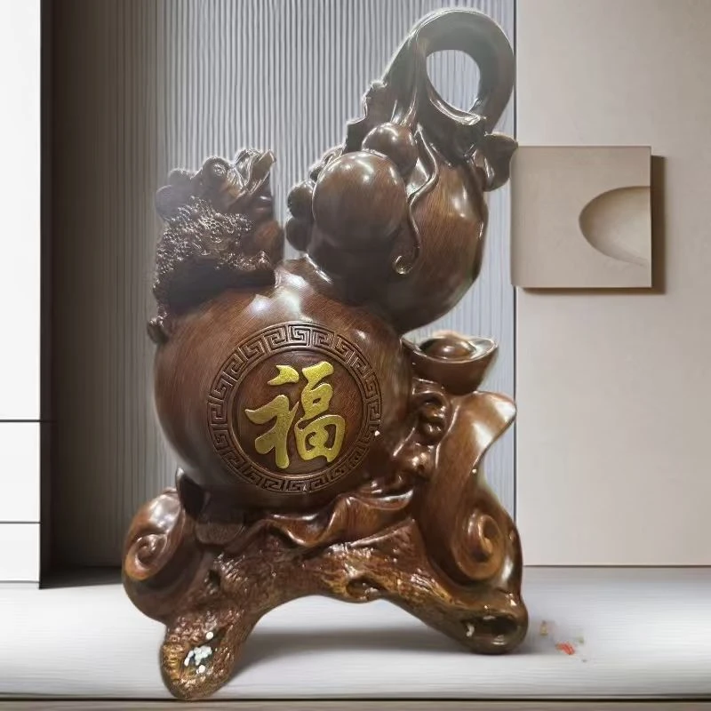 客厅玄关电视柜装饰品乔迁开业礼物葫芦