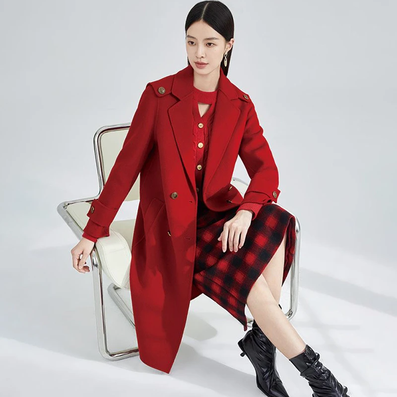 40278【莉格系列】双面呢大衣G52R213