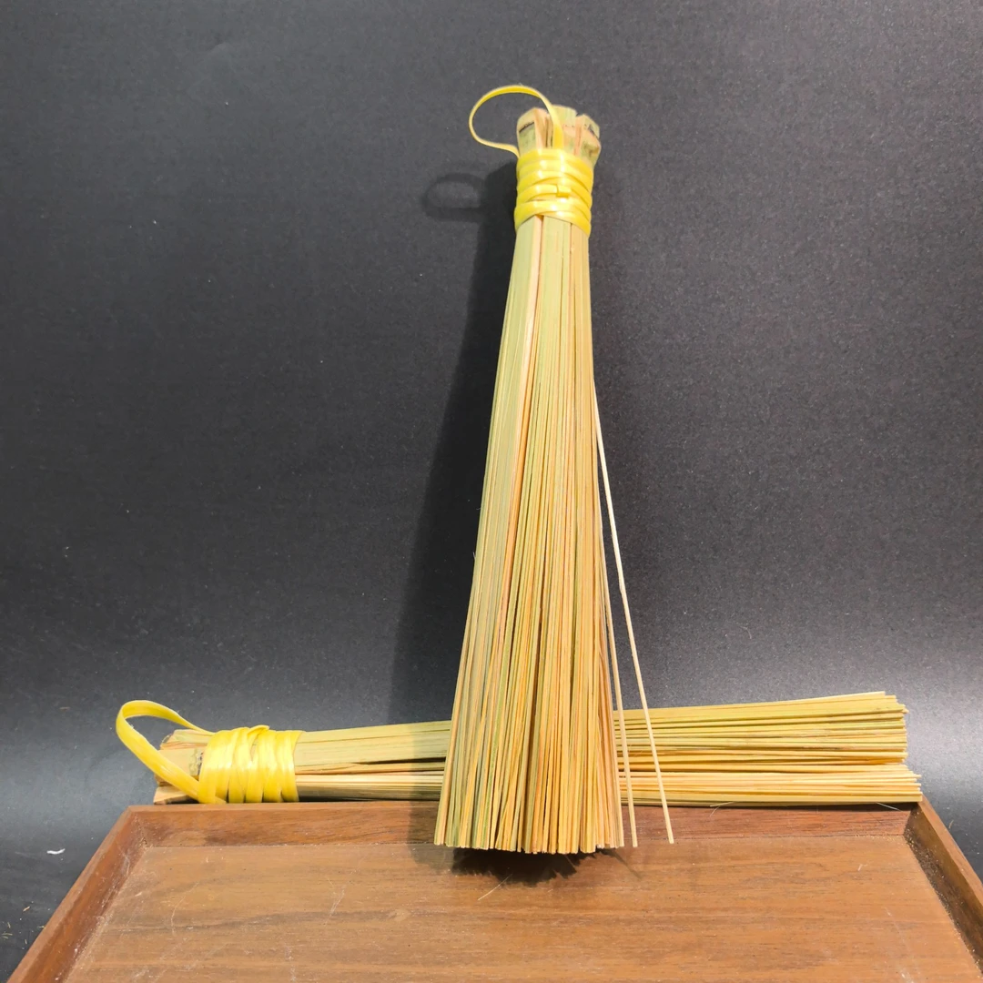 优质手工竹刷老式家用竹锅刷