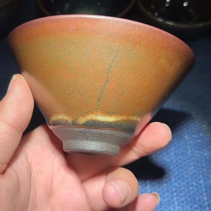 茶盏柴烧高端主人杯