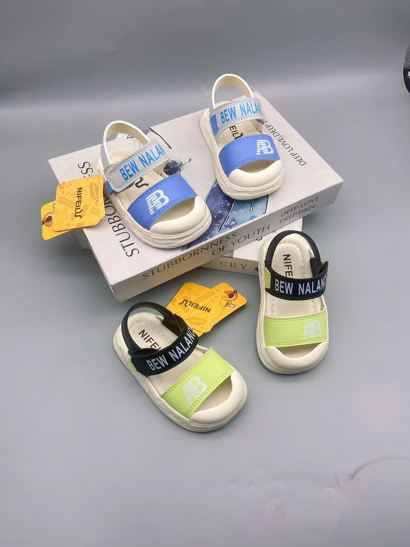 2255男宝小童简约轻便包头凉鞋17-20