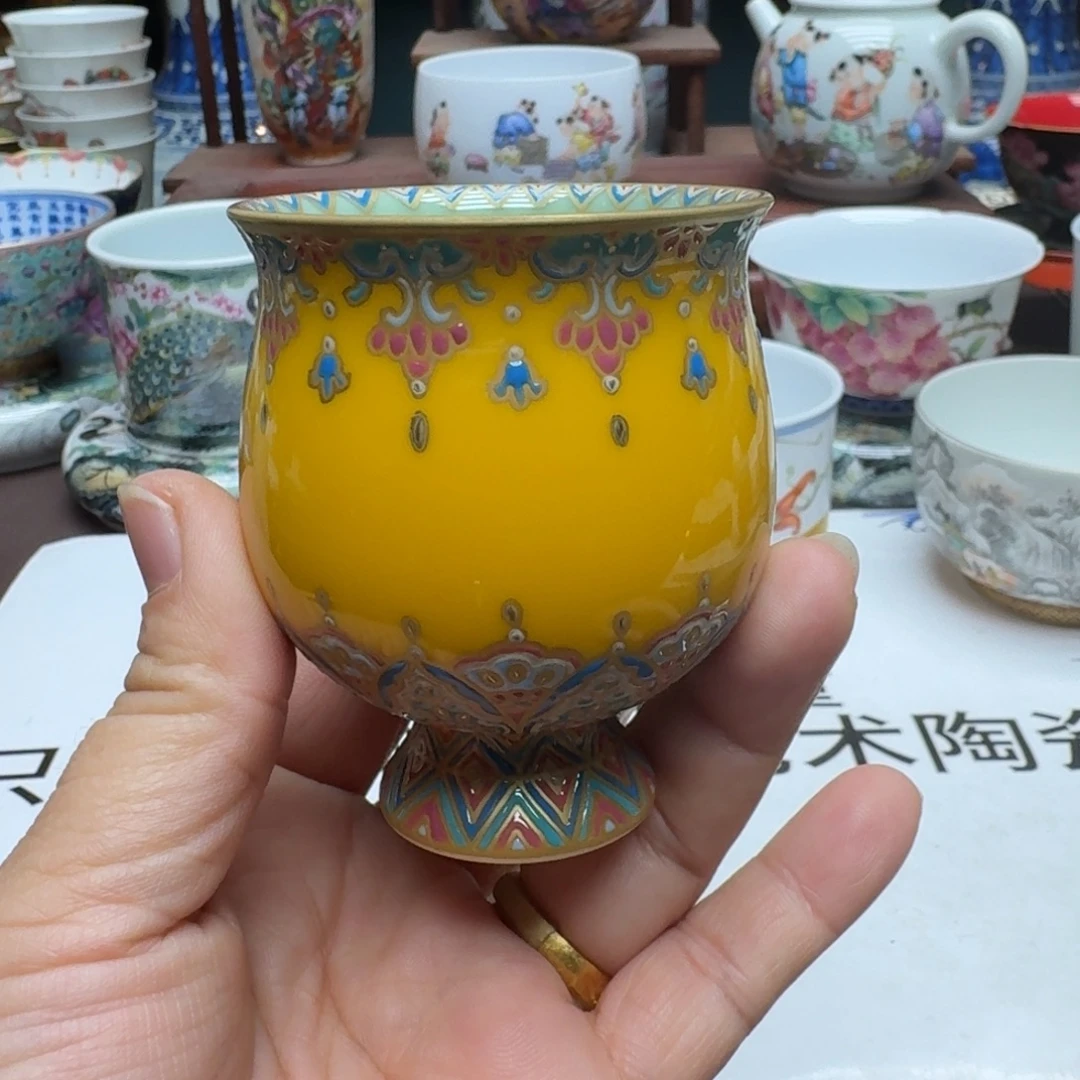 景德镇手工手绘展示