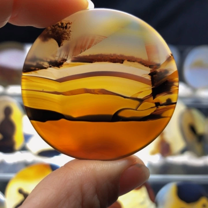 合金玛瑙/玉髓珠宝奇石204