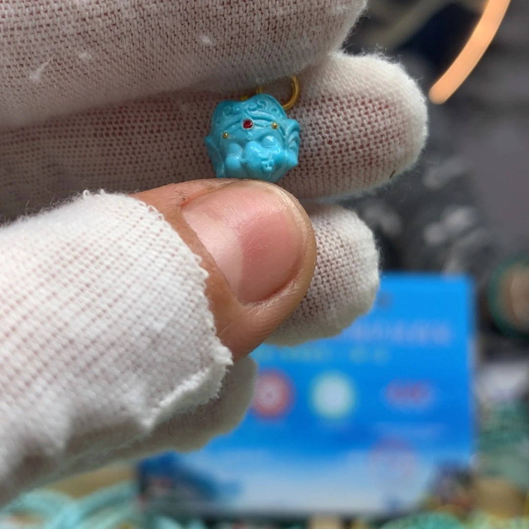 绿松石挂件未镶嵌