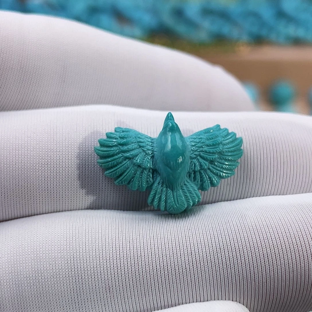 绿松石珠宝奇石未镶嵌