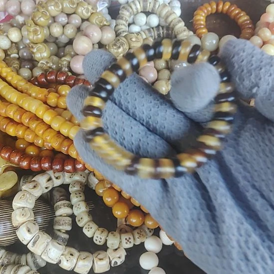 木质羊角手串文玩古玩