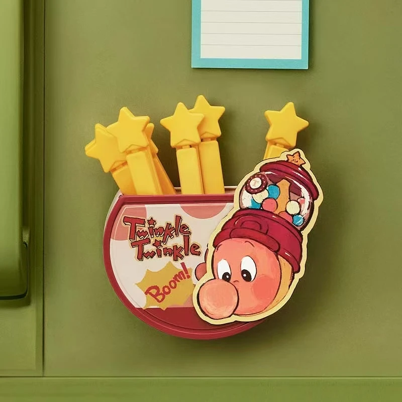 【拆盒】123！星星人系列-盲盒封口夹磁吸收纳盒套组