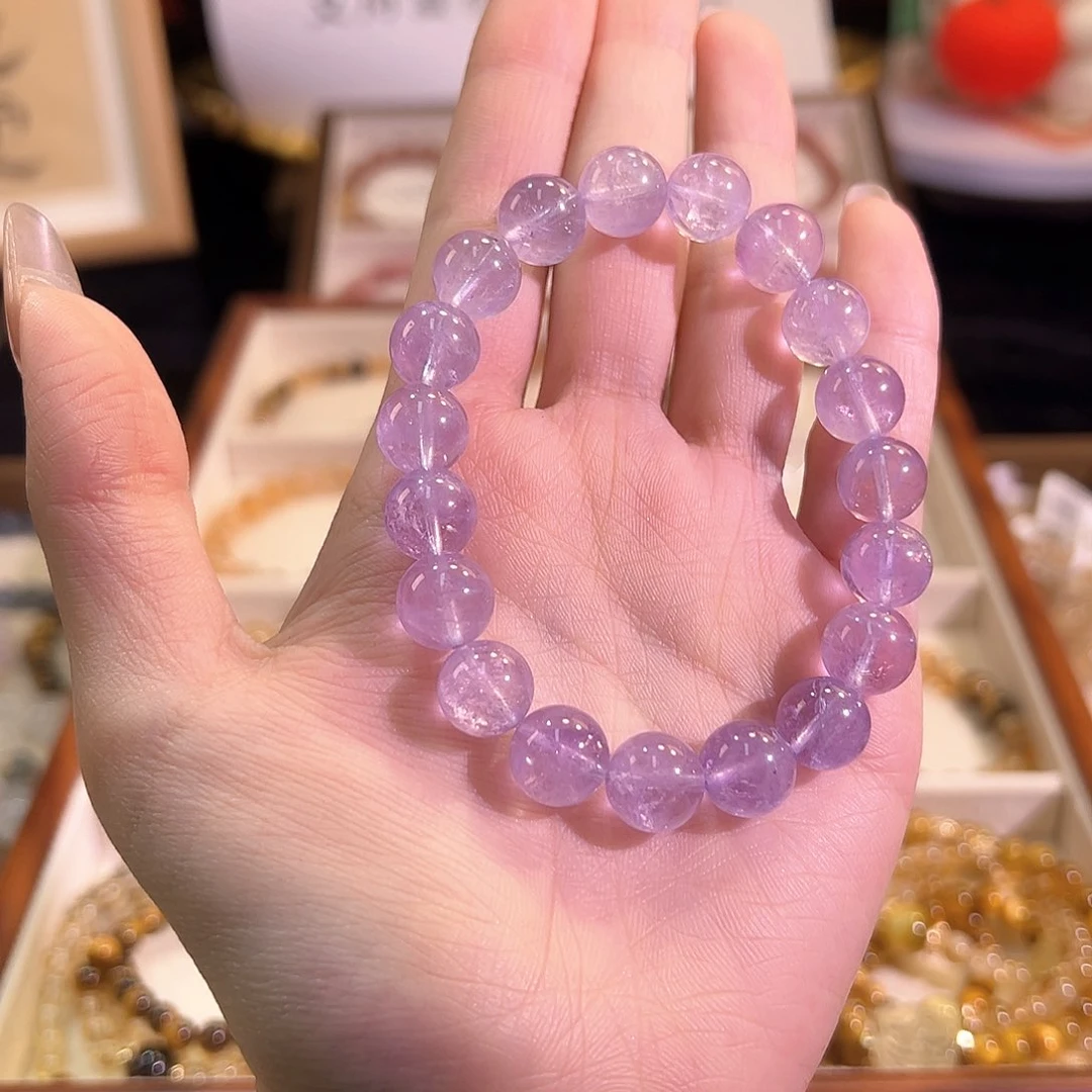 水晶手链未镶嵌紫水晶10mm